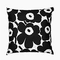 Marimekko Kussenhoes Unikko zwart wit 50x50cm