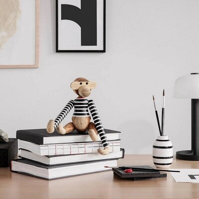 Kay Bojesen Monkey – Mads Nørgaard limited edition small black