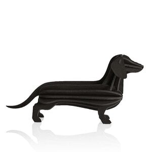 LOVI Teckel – Dachshund zwart 12cm