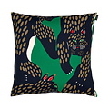 Marimekko Kussenhoes Pieni Ilves blauw groen 50x50cm