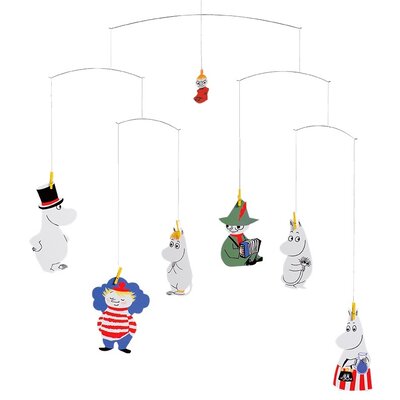 Flensted Mobiles Moomin 2009 – 55x50cm - uniek design