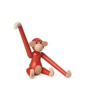 Kay Bojesen Monkey mini vintage red H10cm  - Danish design limited edition