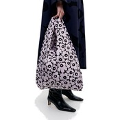 Marimekko Smartbag Unikko design  zacht lila op zwart