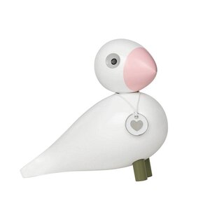 Kay Bojesen Song bird LOVE Offwhite