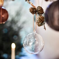 OYOY Living Design Natale glas kerstbal Clear Ø7cm