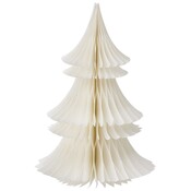 Bungalow DK Honeycomb Paper Tree H30cm Offwhite-cream