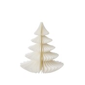 Bungalow DK Paper Tree Offwhite H16cm - duurzaam decoratief