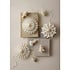 Bungalow DK Honeycomb DOIRE hangers set van 3 in cream