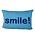 Funky Doris  Kussenhoes SMILE blue 38 x58cm