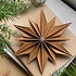 LOVI Decor Star Cinnamon Ø15cm - duurzaam - herbeplanting