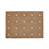 OYOY Deurmat DOT naturel kokos 70x50cm met anti slip onderkant