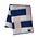 Lina Johansson Plaid BLOCK navy wol 130x190cm