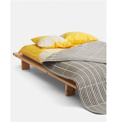 Marimekko Tiiliskivi sprei XL - dunne  deken sand-offwhite 260x260cm