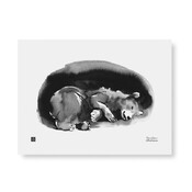 Teemu Järvi  Hibernation art print 30x40cm - Uniek Fins design