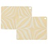 OYOY Living Design Placemat ZEBURA Yellow set 45x34cm