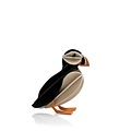 LOVI 3D Puffin Papegaaiduiker zwart orange 10cm