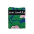 Marimekko Smartbag Unikko Groen Kobalt 40x39x18cm - klein opvouwbaar