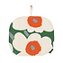 Marimekko Pannenlap Unikko Groen Orange 23x21cm