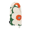 Marimekko Ovenwant Unikko Groen Orange