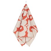 Marimekko Keukendoek Unikko Orange 47x70cm