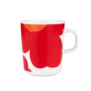 Marimekko Iso Unikko mok rood 2.5dl 60th anniversary