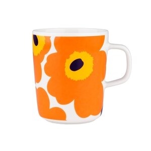 Marimekko Unikko Mok Orange 2.5dl - 60th anniversary