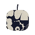 Marimekko Pannenlap Unikko Kollaasi blauw 23x21cm