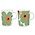 Marimekko Unikko Mok set Sage groen 2.5dl