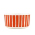 Marimekko Piccolo design kom warm orange 5dl - Fins design 1953