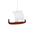 Flensted hanging art Viking One - vikingschip 7 x 5cm