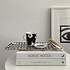 Marimekko Unikko mok 2,5dl zwart wit - Fins design