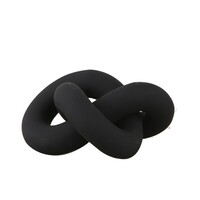 Cooee Design Knot Table large black 19x15x9cm