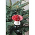 OYOY Paddenstoel (kerst) hanger set van 3 in rood offwhite