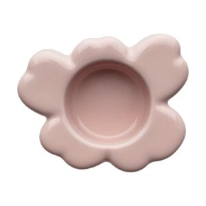 Marimekko Unikko T-light Rosy-grey 60th anniversary