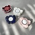 Marimekko Unikko Tealightholder Wit 60th anniversary 8x10cm