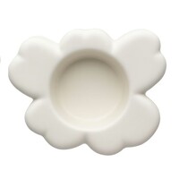 Marimekko Unikko T-light Wit 60th anniversary 8x10cm