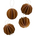 LOVI Baubles Cinnamon Ø6cm - set 4pcs