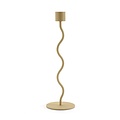 Cooee Design Curved Kandelaar peanut H26cm