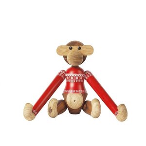 Kay Bojesen Monkey Christmas Sweater rood