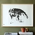 Teemu Järvi  Fins design poster Wolf - inkt illustratie H50xB70cm
