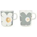 Unikko mok grijs – goud set 60th anniversary