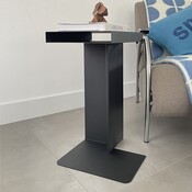 NOMESS Copenhagen Bijzettafel RADAR Black B34xH54xD36cm - stoer Deens design