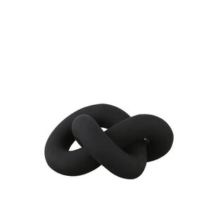 Cooee Design Knot Table small zwart11,5x6x9cm