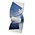 Lina Johansson Plaid Fade Blue wol 130x190cm