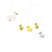 Flensted hanging art The Ugly Duck mobiel 43x43cm