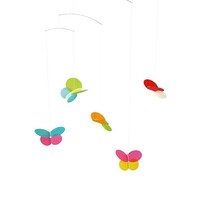 Flensted hanging art Butterflies Mobile – Vlinders 68x45cm