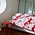 Marimekko Unikko Häivähdys Bedlinnen set roze rood 150x210cm