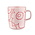 Marimekko Piirto Unikko mok roze 250ml