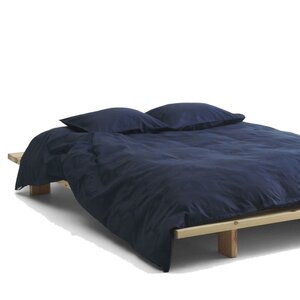 Marimekko Unikko 2 pers. bedlinnen set dkr blauw 240x220cm