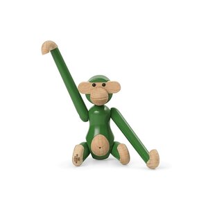 Kay Bojesen Monkey mini vintage groen H10cm